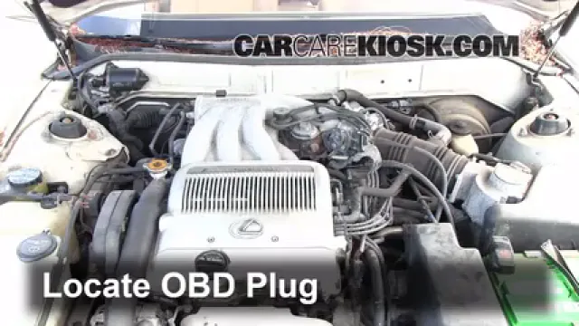 1993 Lexus ES300 3.0L V6 Compruebe la luz del motor Diagnosticar